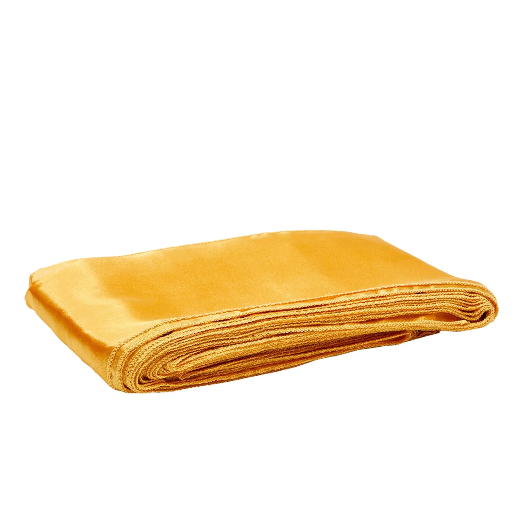 12 Pack Gold Chair Sashes for Wedding Reception, Baby Shower, Birthday Party (7 x 108 In)