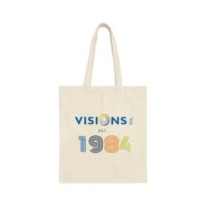 1984 Cotton Canvas Tote Bag