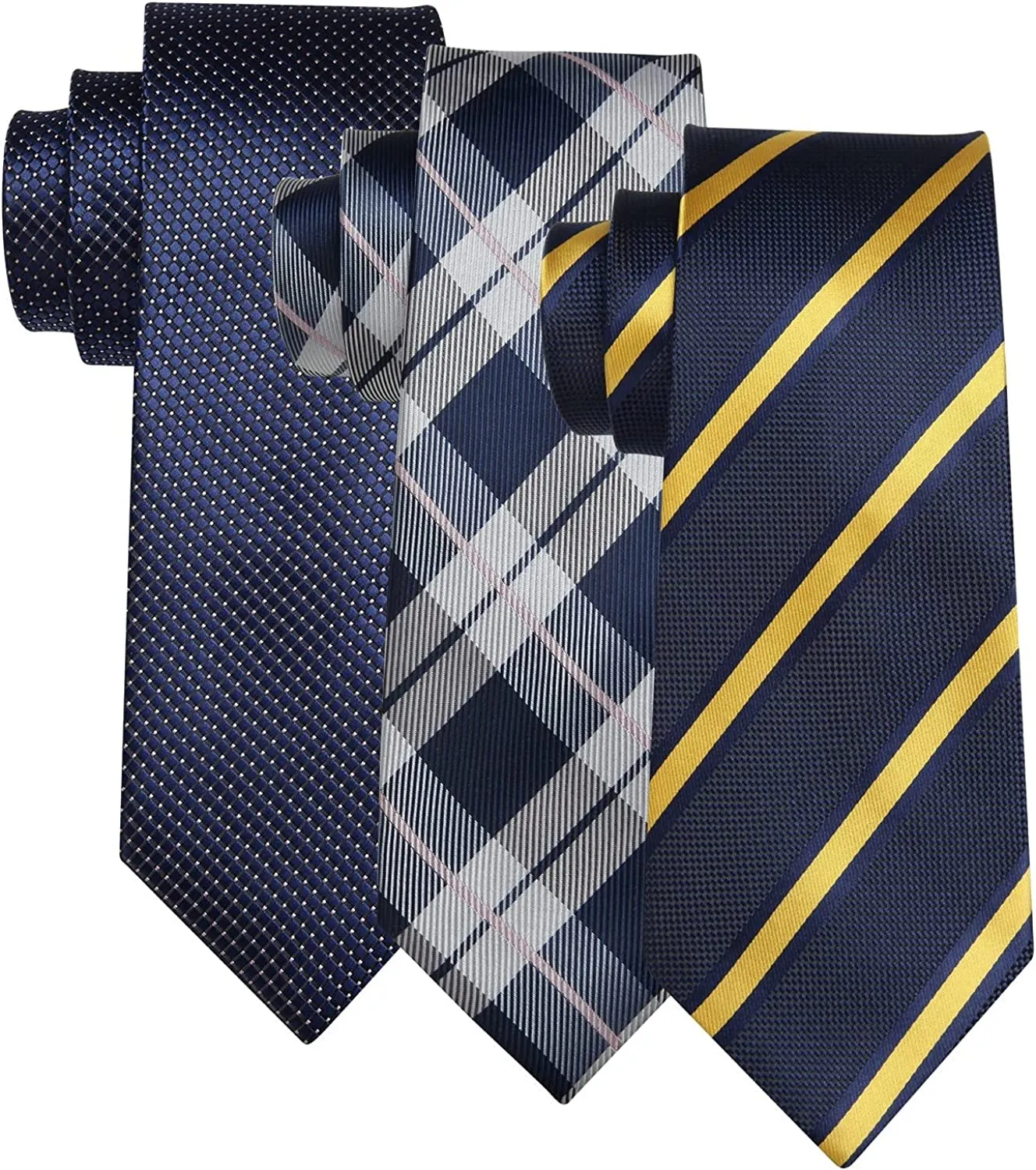 3PCS Tie & Pocket Square Set - T3C-04