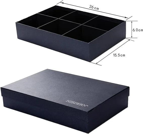 5PCS Tie & Pocket Square Set - 02-T5-S4