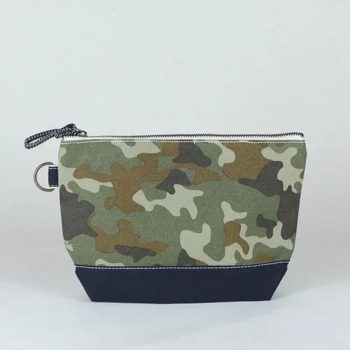 All In Zip Top Pouches in Venture Camo Print
