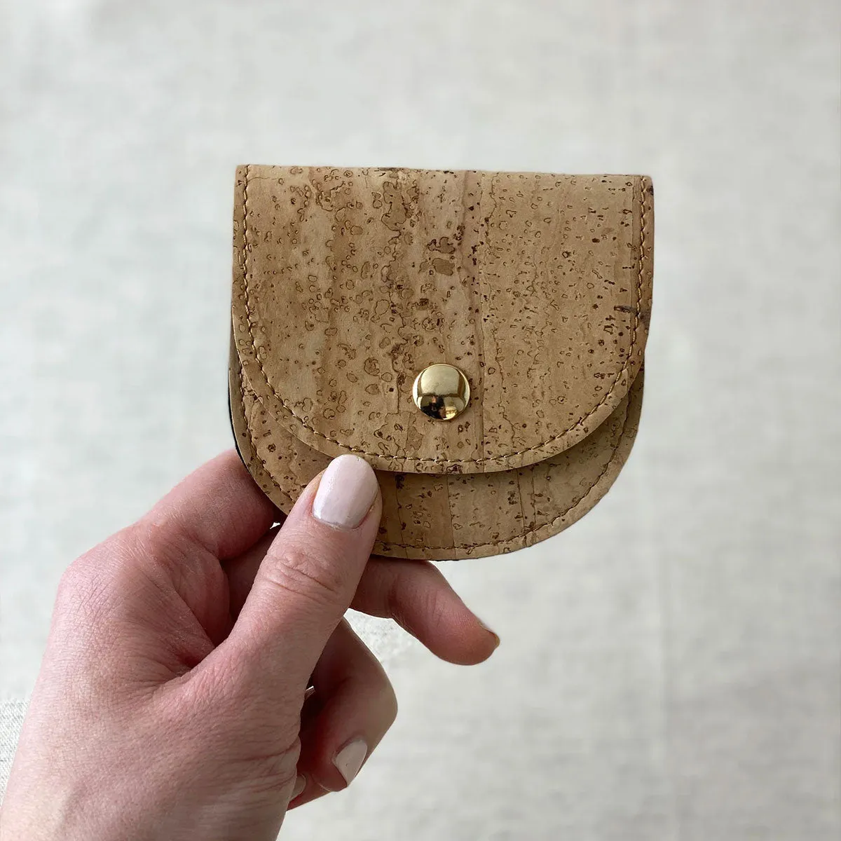 Allstitch Studio Cork Notions Pouch - Golden Yellow