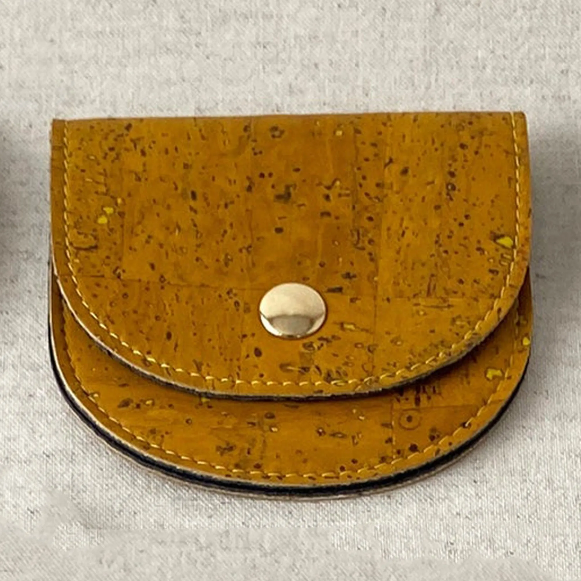 Allstitch Studio Cork Notions Pouch - Golden Yellow