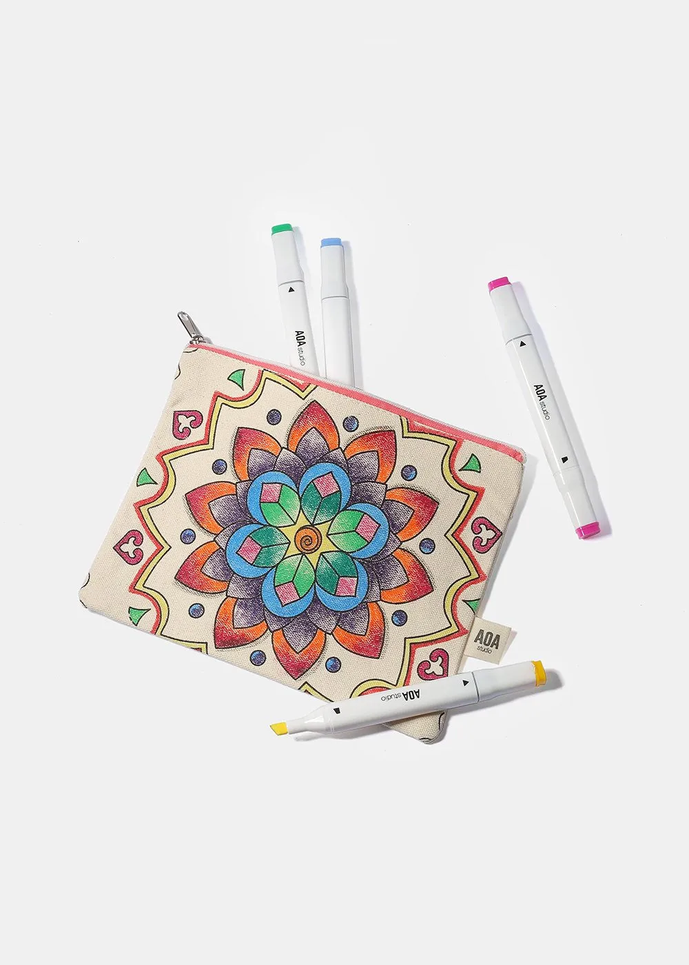 AOA Canvas Pouch - Butterfly Sketch
