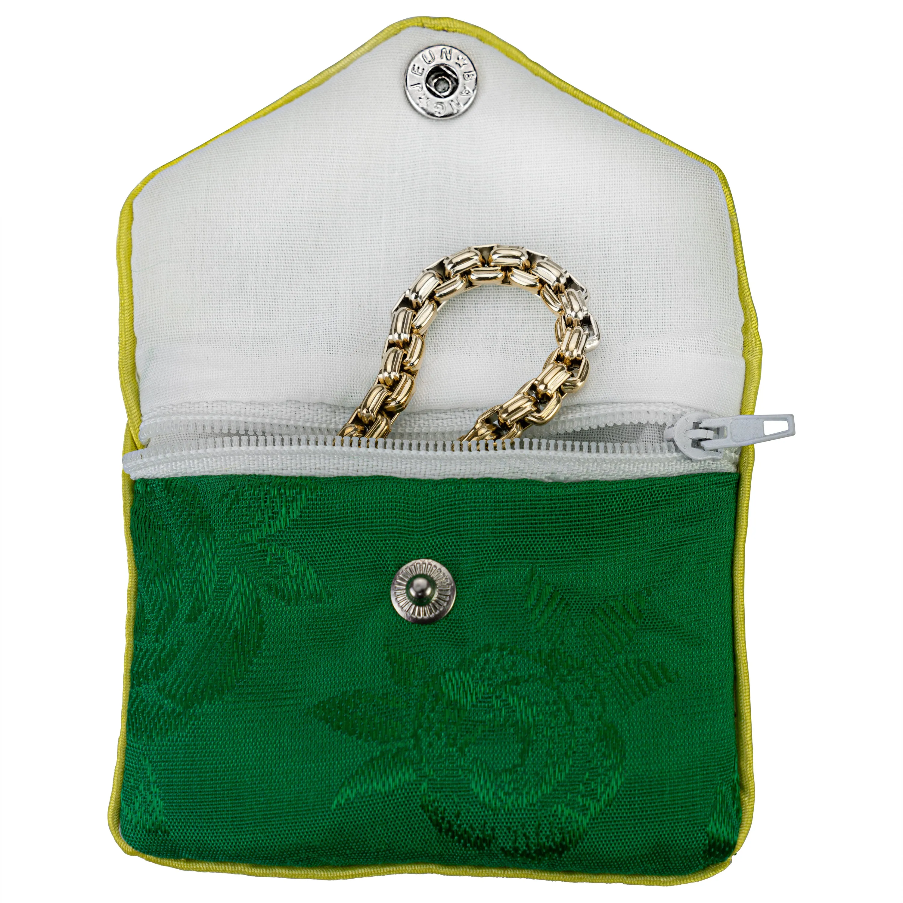Assorted Printed Chinese Brocade Pouch