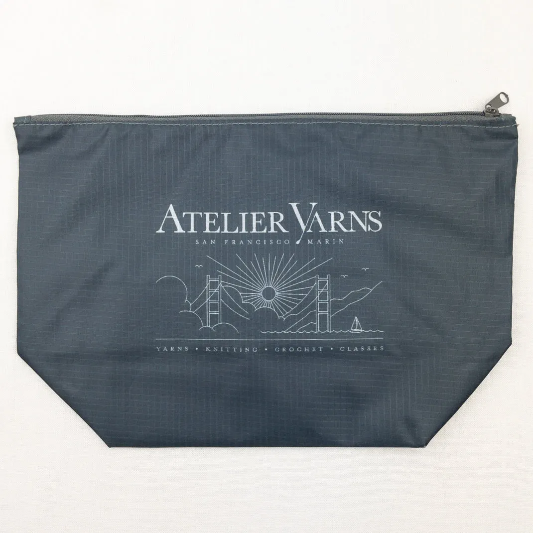 Atelier Ripstop Nylon Zippered Pouches | Medium