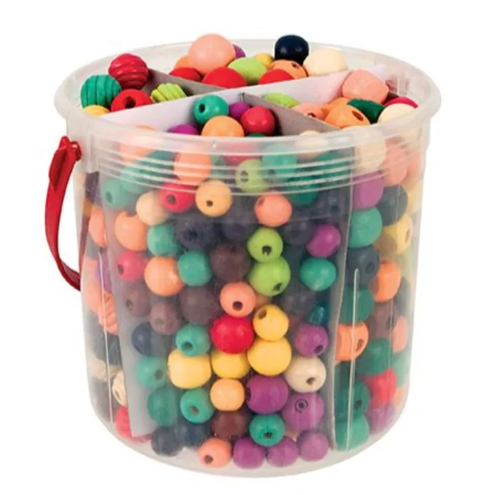 Basics Wooden Beads 575g