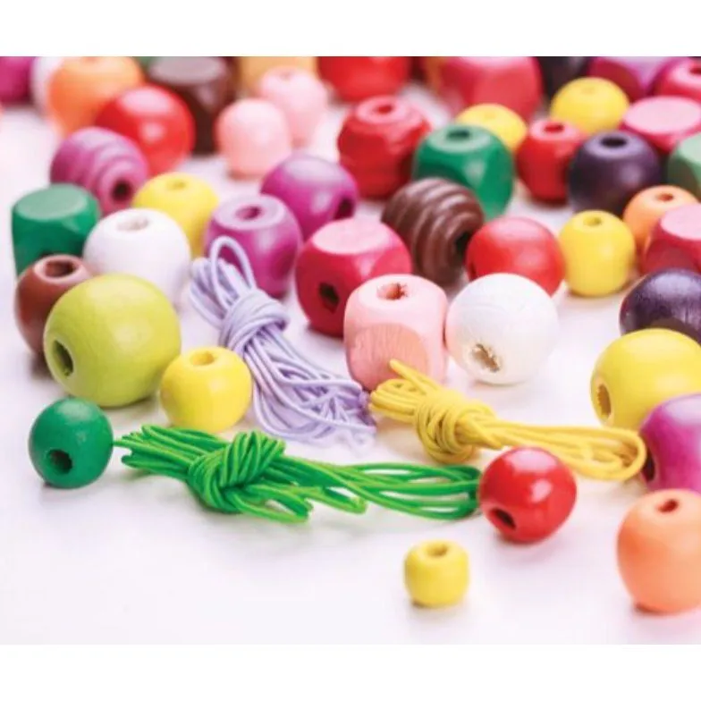Basics Wooden Beads 575g
