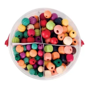 Basics Wooden Beads 575g