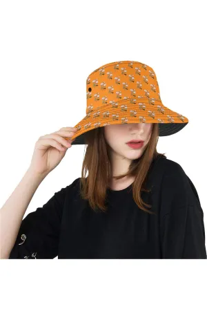 Bellflowers All Over Print Bucket Hat