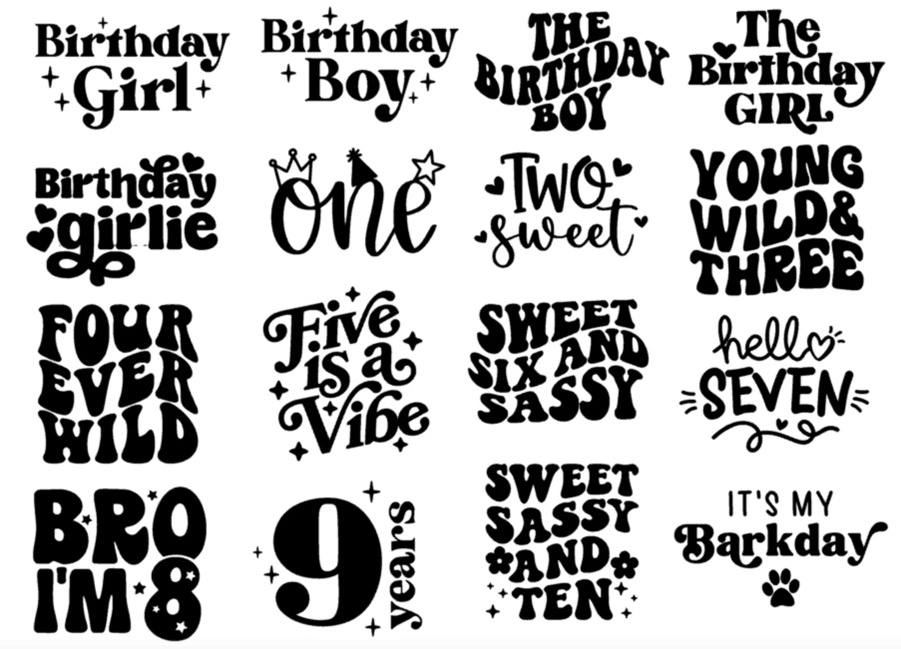 BIRTHDAY BALLOONS
