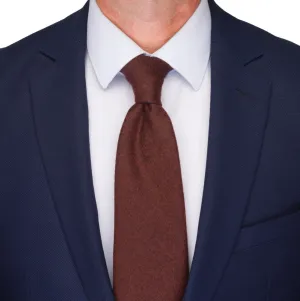 Brown Cashmere Tie