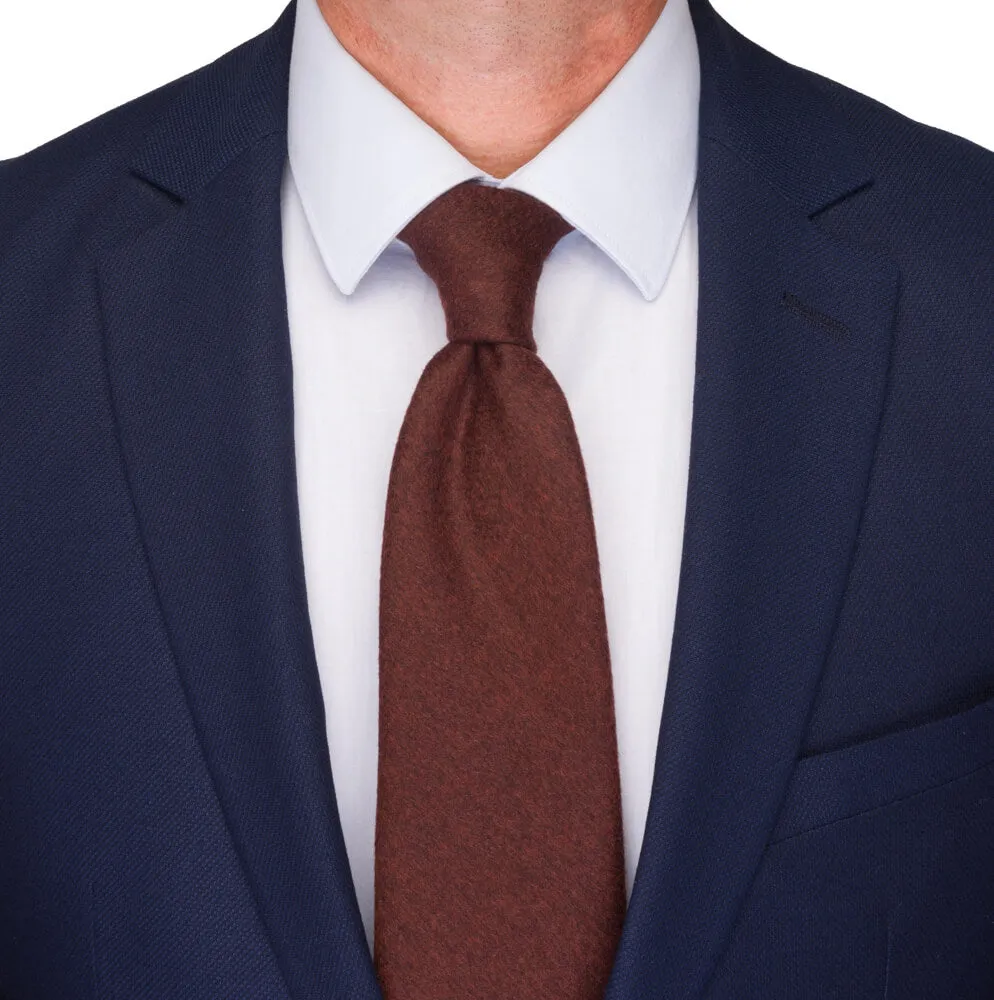 Brown Cashmere Tie