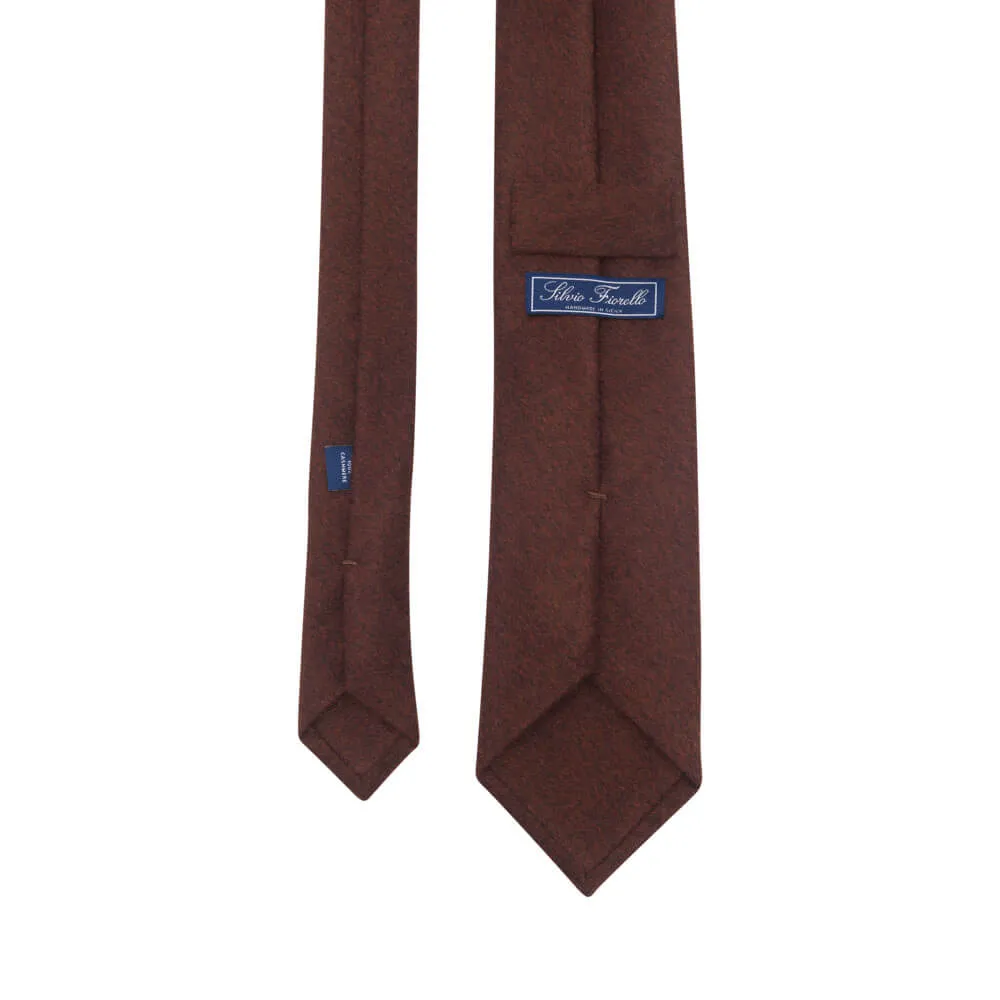 Brown Cashmere Tie