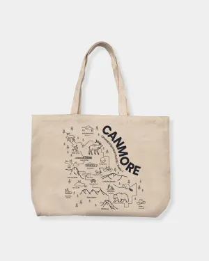 CANMORE MAP - TOTE BAG