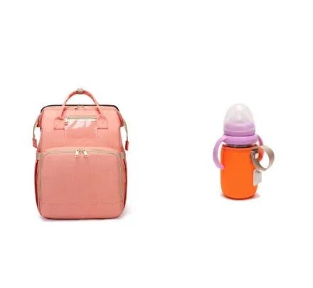 Carol  Faltbarer Baby-Rucksack mit groem Fassungsvermgen und USB-Ladefunktion