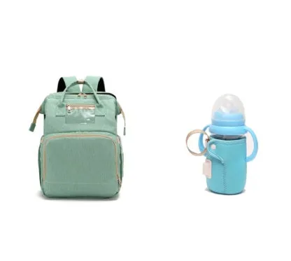 Carol  Faltbarer Baby-Rucksack mit groem Fassungsvermgen und USB-Ladefunktion