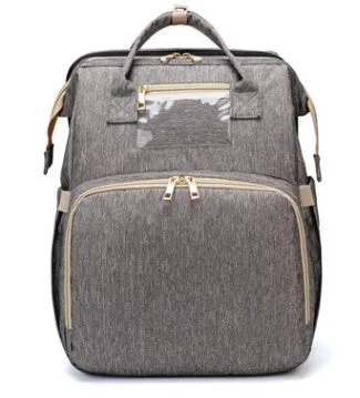 Carol  Faltbarer Baby-Rucksack mit groem Fassungsvermgen und USB-Ladefunktion