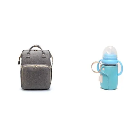 Carol  Faltbarer Baby-Rucksack mit groem Fassungsvermgen und USB-Ladefunktion