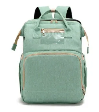 Carol  Faltbarer Baby-Rucksack mit groem Fassungsvermgen und USB-Ladefunktion