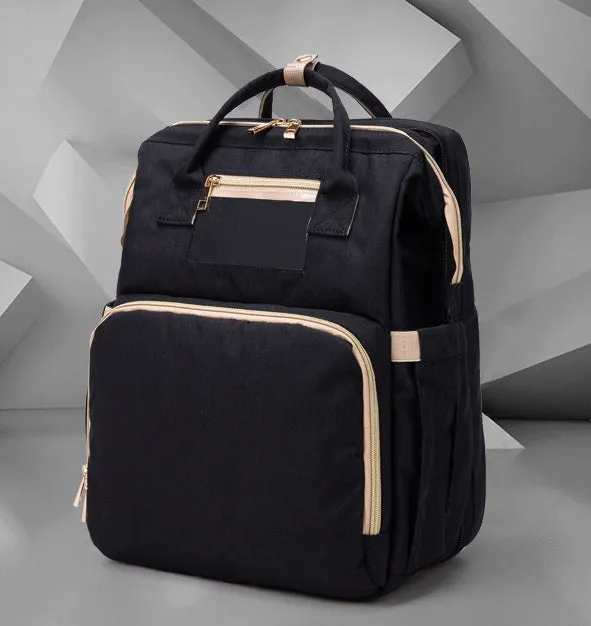 Carol  Faltbarer Baby-Rucksack mit groem Fassungsvermgen und USB-Ladefunktion
