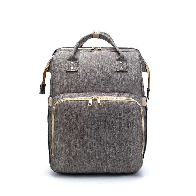 Carol  Faltbarer Baby-Rucksack mit groem Fassungsvermgen und USB-Ladefunktion