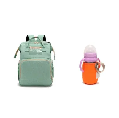 Carol  Faltbarer Baby-Rucksack mit groem Fassungsvermgen und USB-Ladefunktion