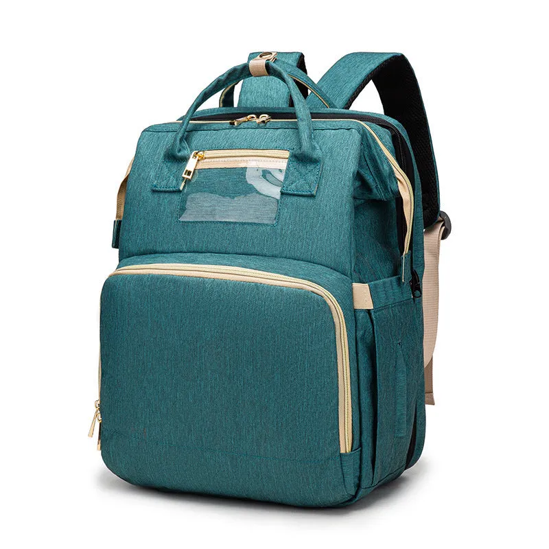 Carol  Faltbarer Baby-Rucksack mit groem Fassungsvermgen und USB-Ladefunktion