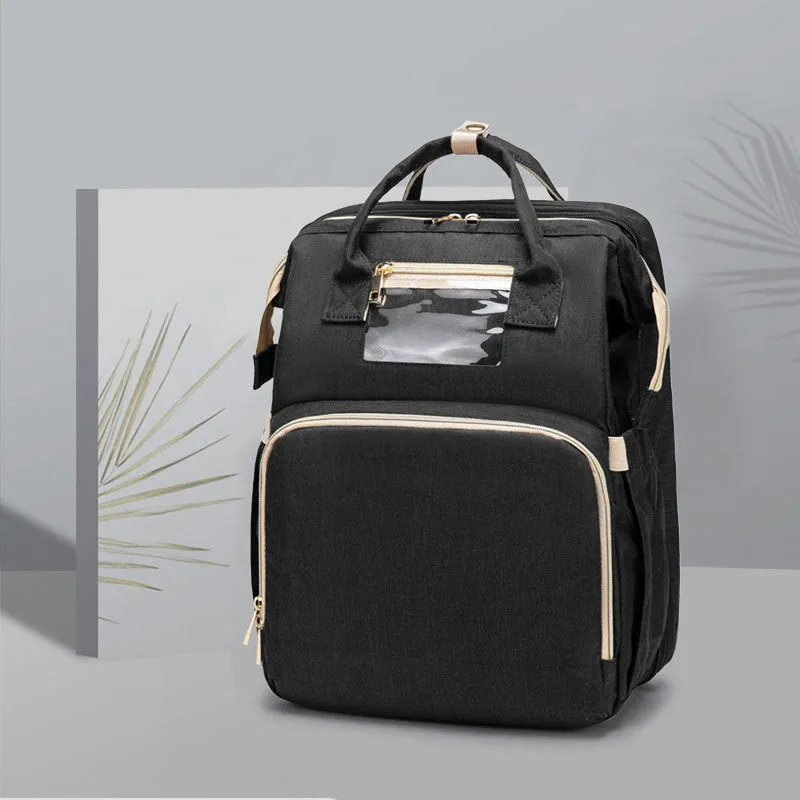 Carol  Faltbarer Baby-Rucksack mit groem Fassungsvermgen und USB-Ladefunktion
