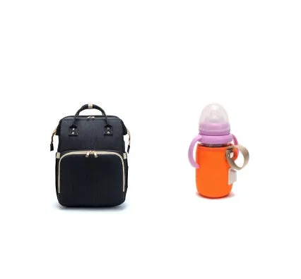 Carol  Faltbarer Baby-Rucksack mit groem Fassungsvermgen und USB-Ladefunktion