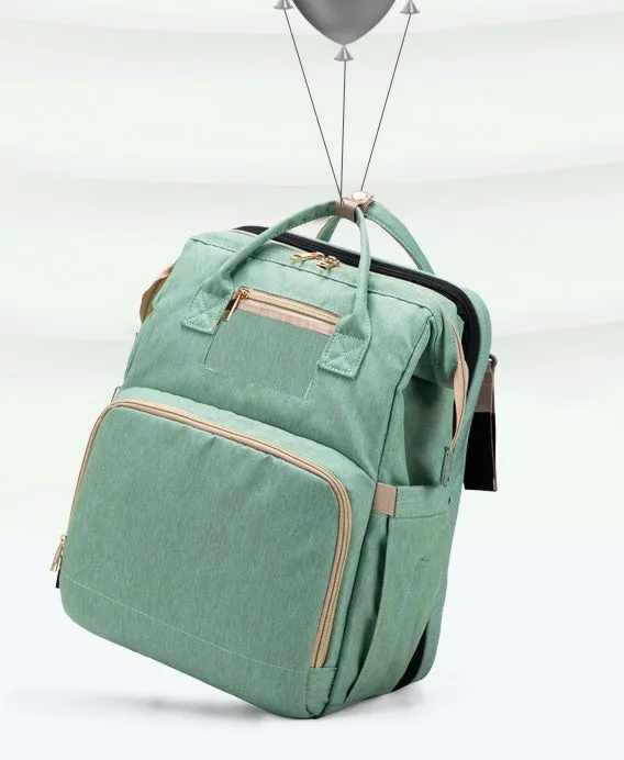 Carol  Faltbarer Baby-Rucksack mit groem Fassungsvermgen und USB-Ladefunktion