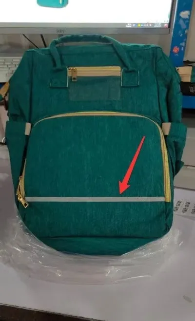 Carol  Faltbarer Baby-Rucksack mit groem Fassungsvermgen und USB-Ladefunktion