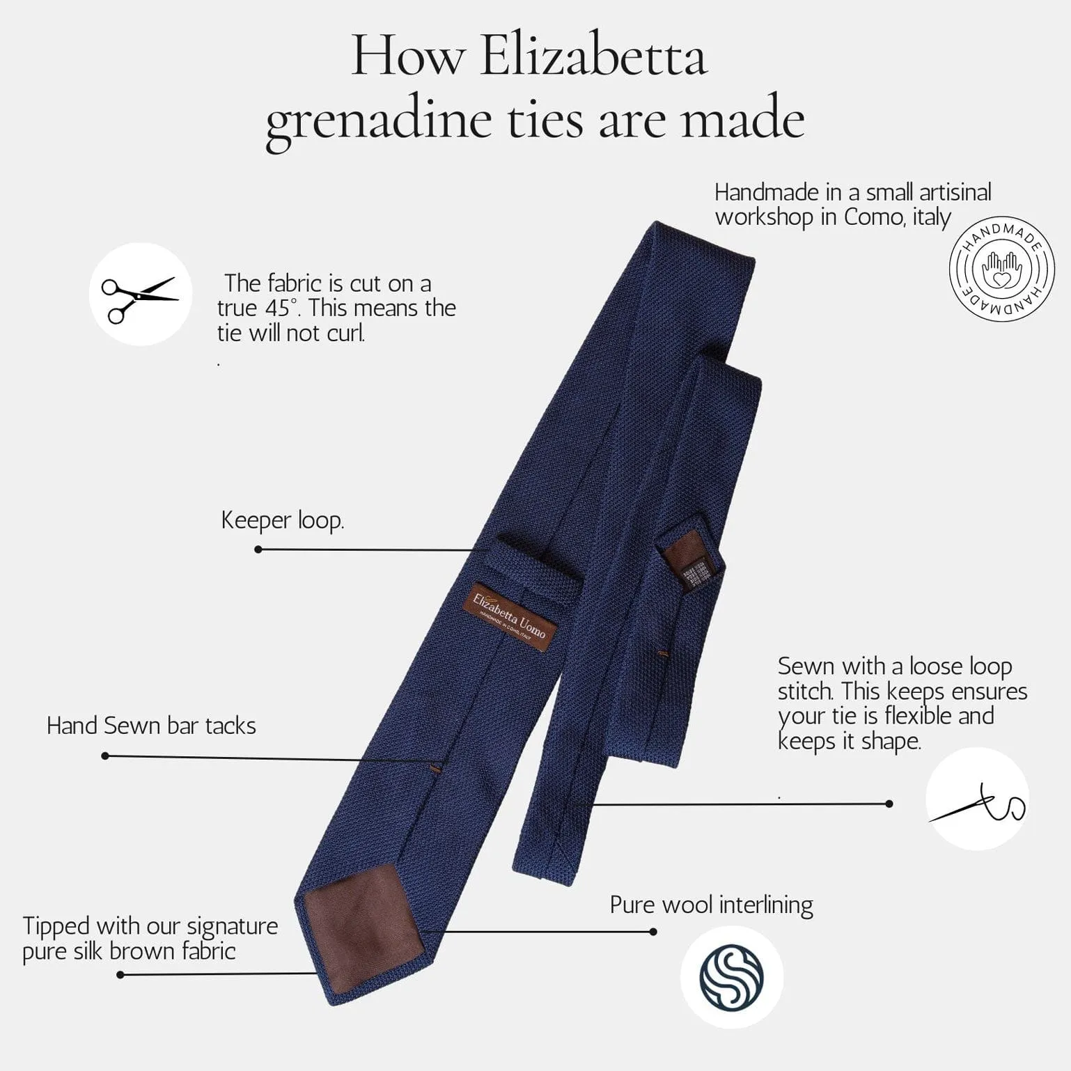 Chianti - Silk Grenadine Tie
