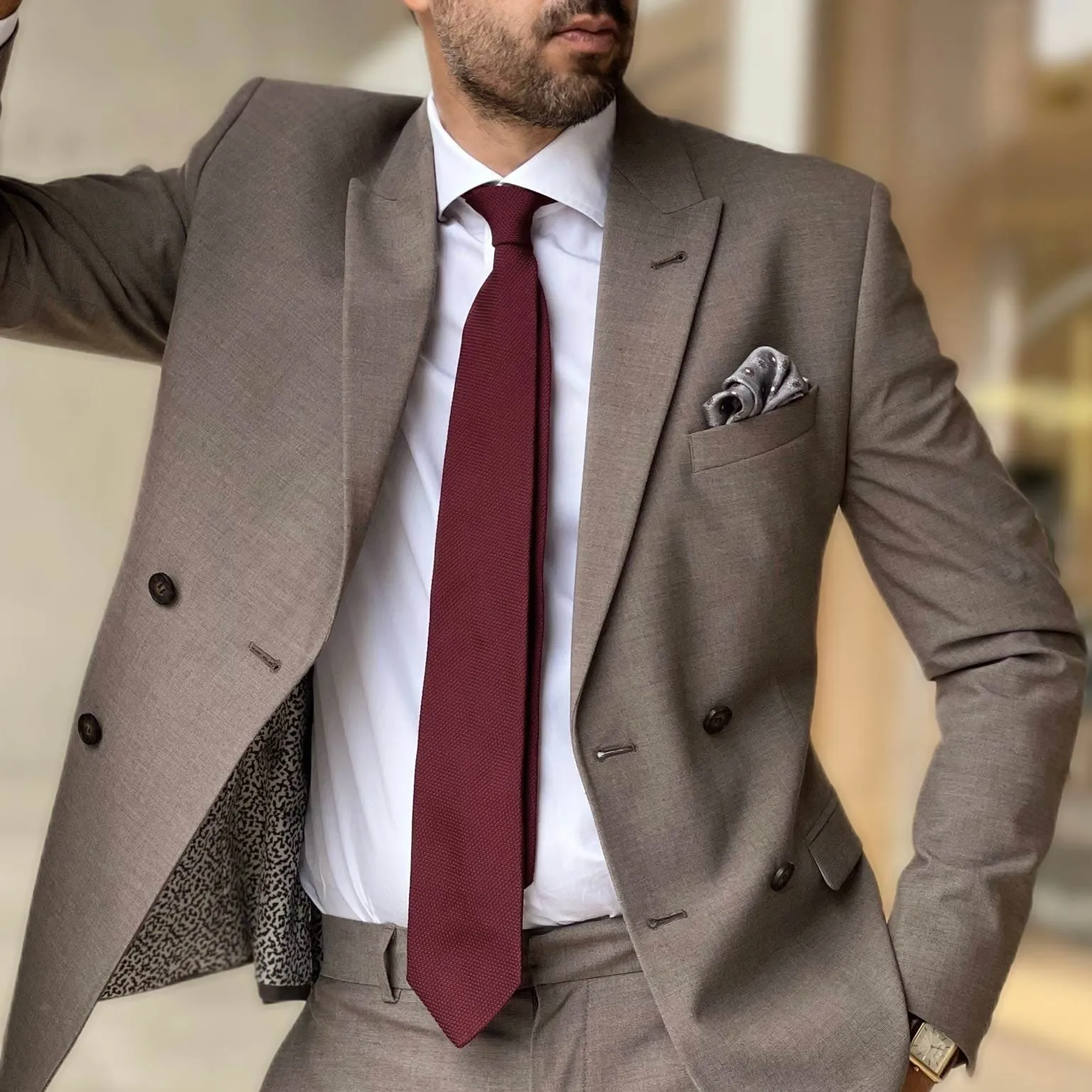 Chianti - Silk Grenadine Tie
