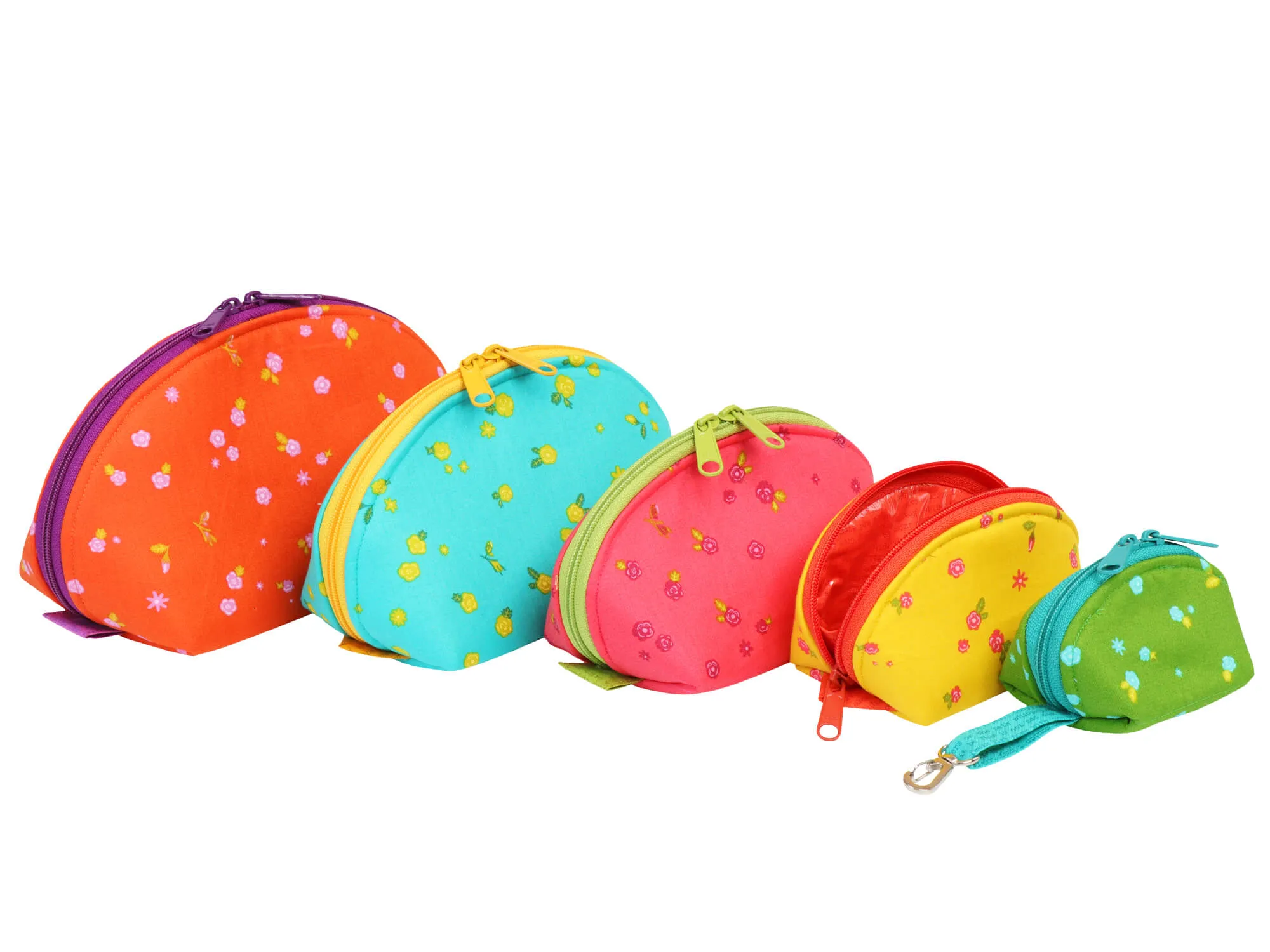 Clam Up Zippered Pouches PBA275