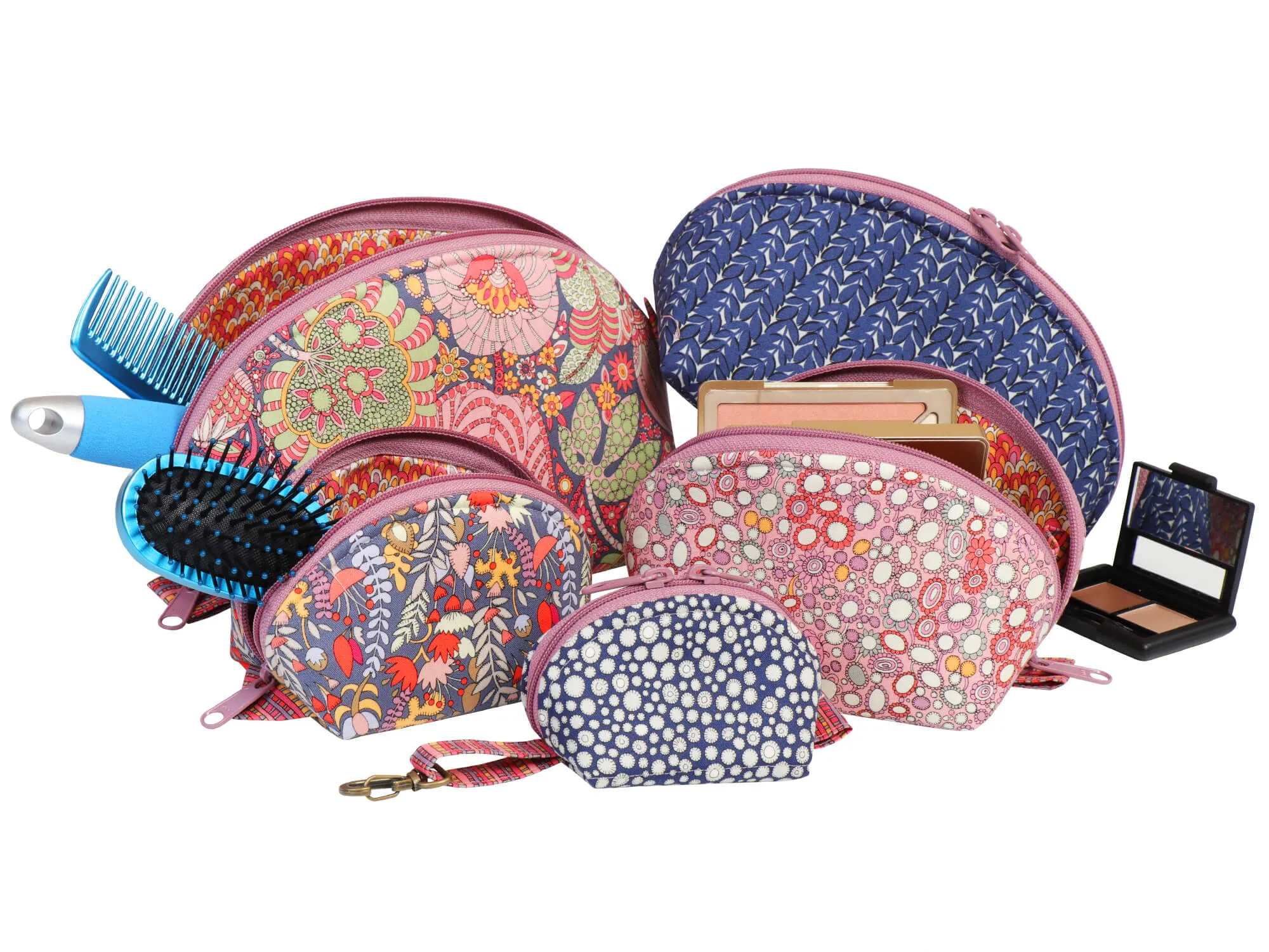 Clam Up Zippered Pouches PBA275