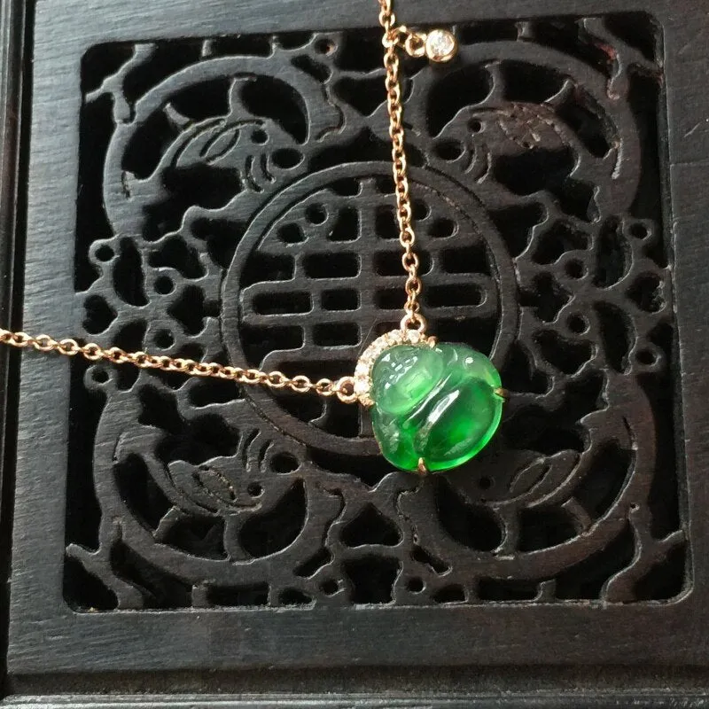 Classic Silver Inlaid Natural Hetian Jade Laughing Buddha Pendant Necklace