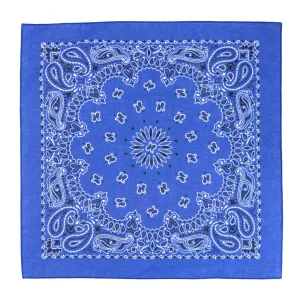 CTM® Modern Paisley 20x20 Cotton Bandana