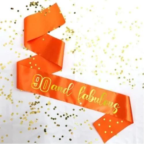Custom Birthday Sash
