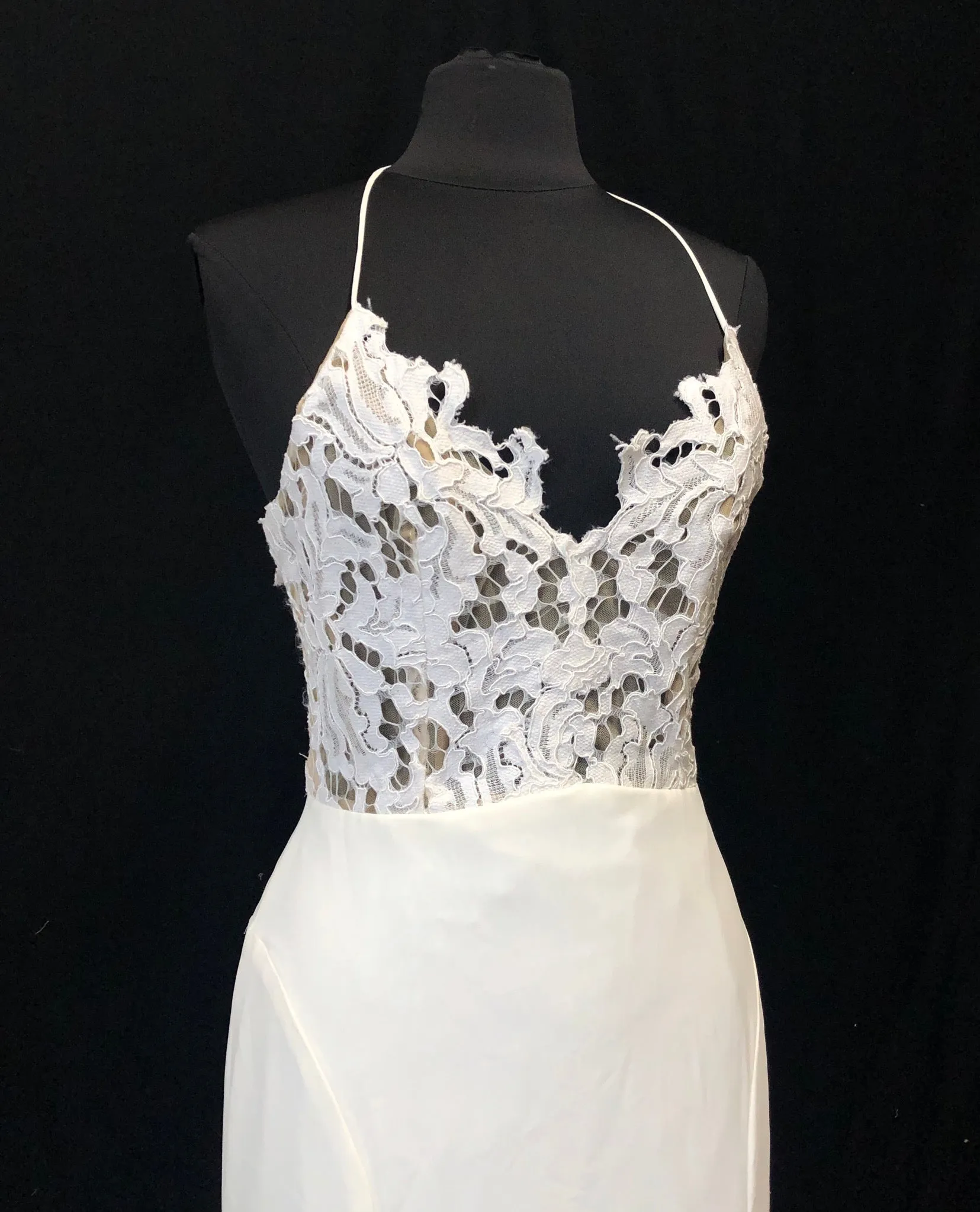 Dress 2750: Hayley Paige "Saylor" waist 27 customized
