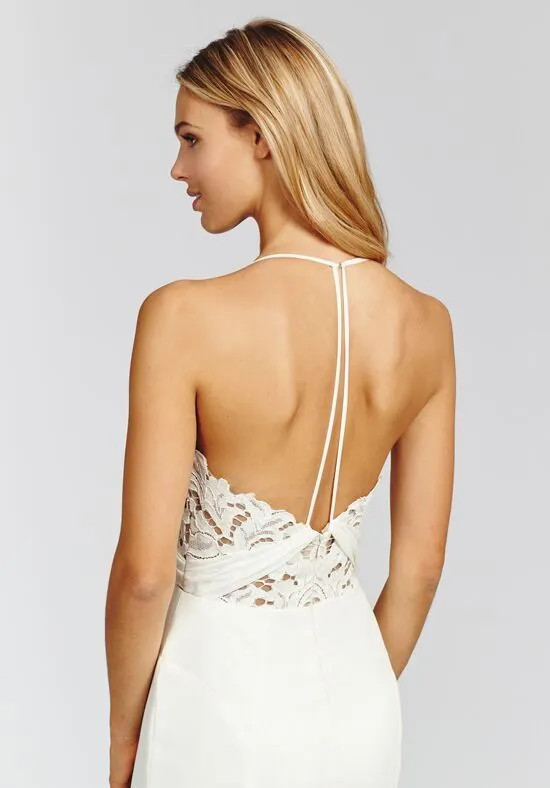 Dress 2750: Hayley Paige "Saylor" waist 27 customized