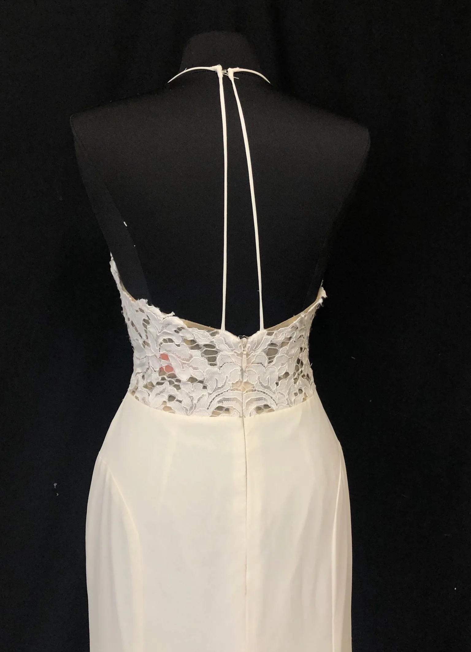 Dress 2750: Hayley Paige "Saylor" waist 27 customized