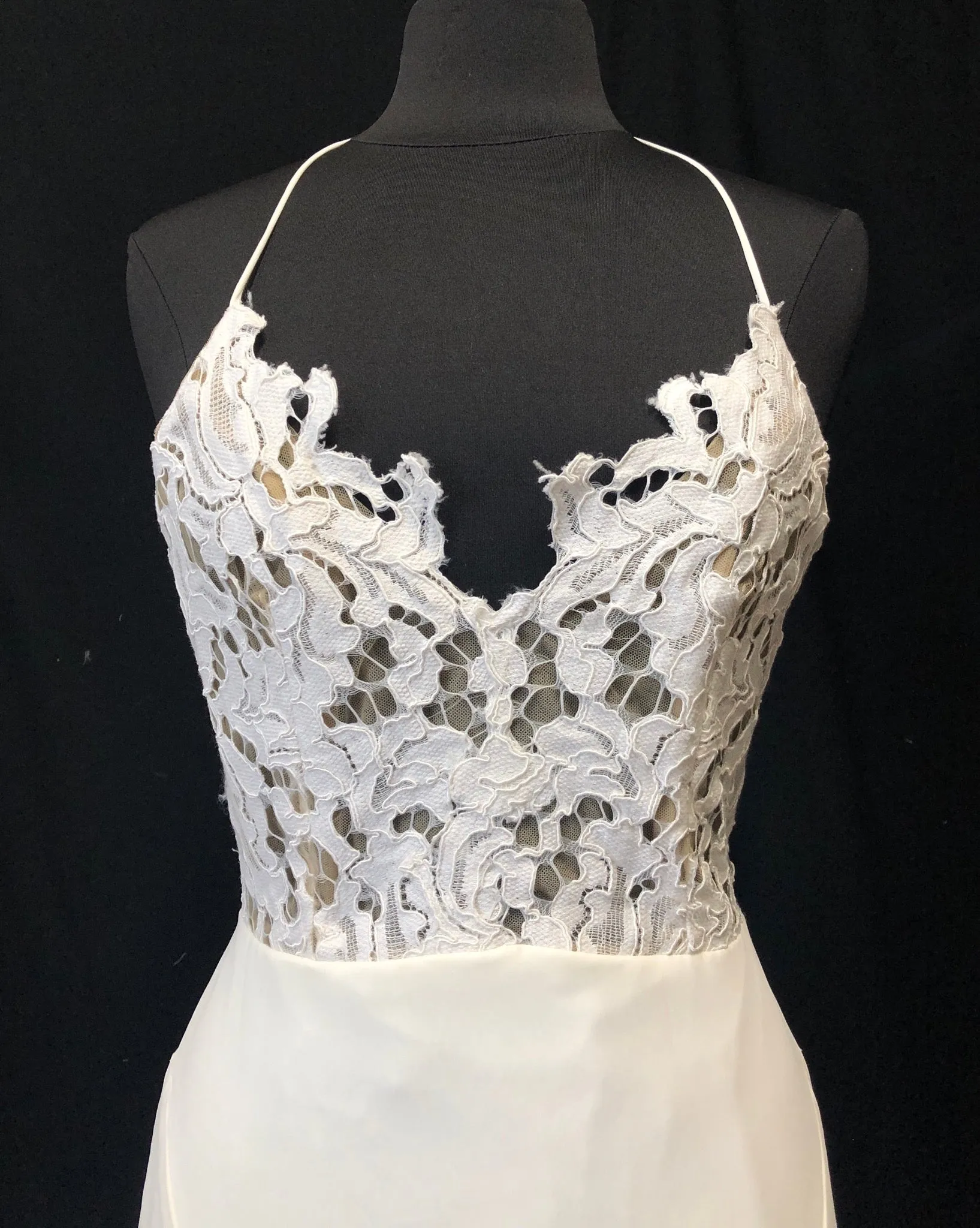 Dress 2750: Hayley Paige "Saylor" waist 27 customized