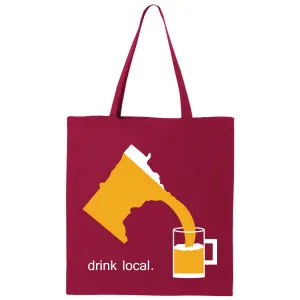 Drink Local Minnesota Canvas Tote Bag