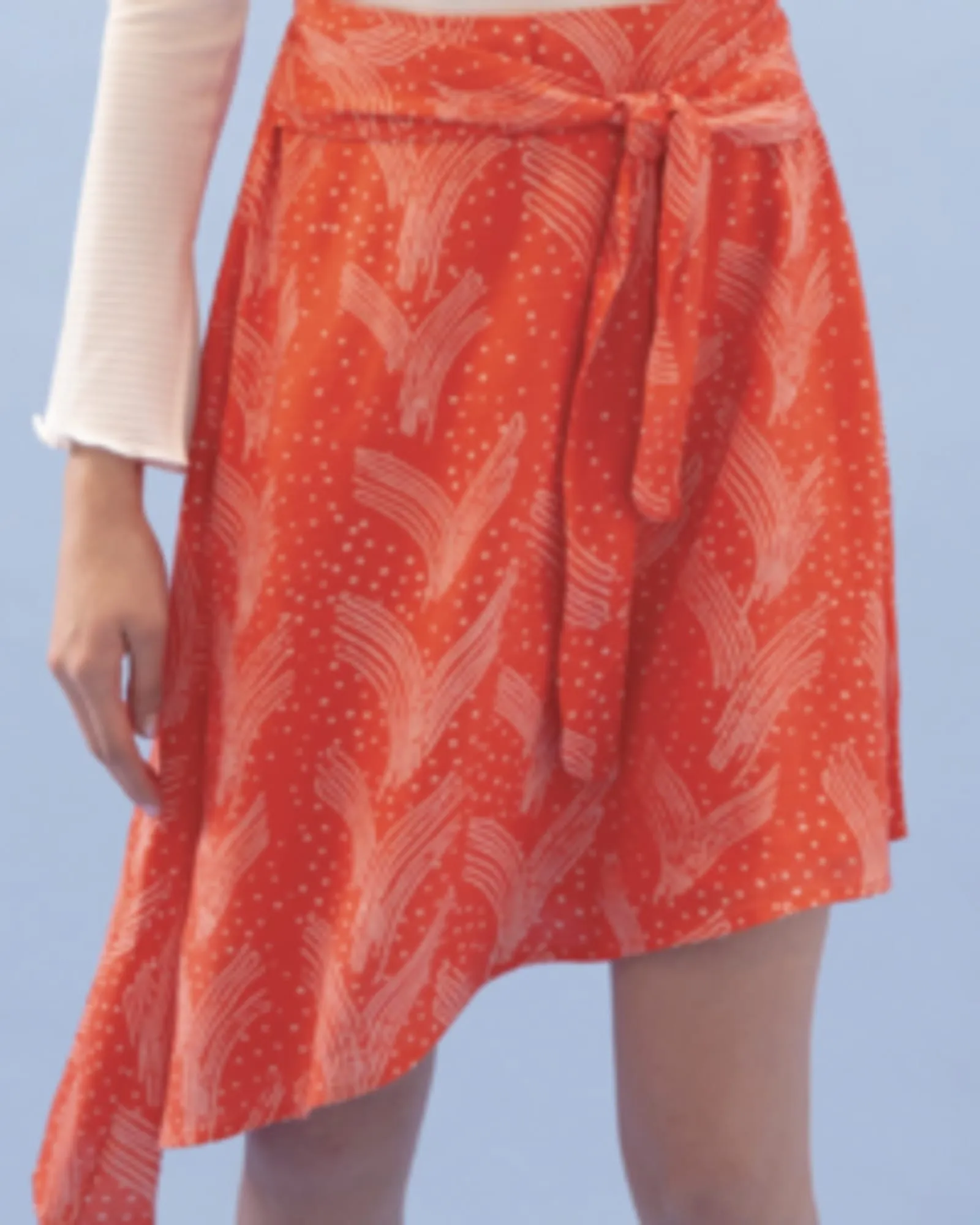 Emily Tie-Waist Skirt | VALENTINE
