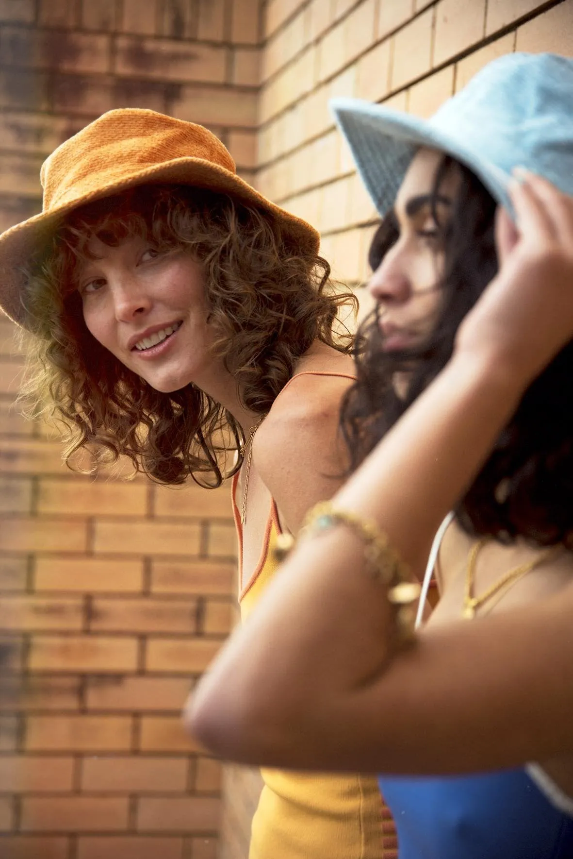 Fallen Broken Street THE SATURDAY BUCKET HAT - TANGERINE