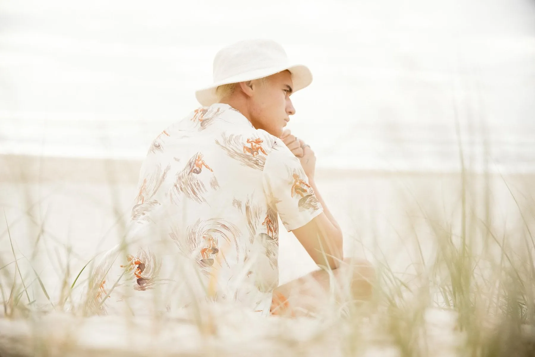 Fallen Broken Street THE SATURDAY BUCKET HAT - WHITE