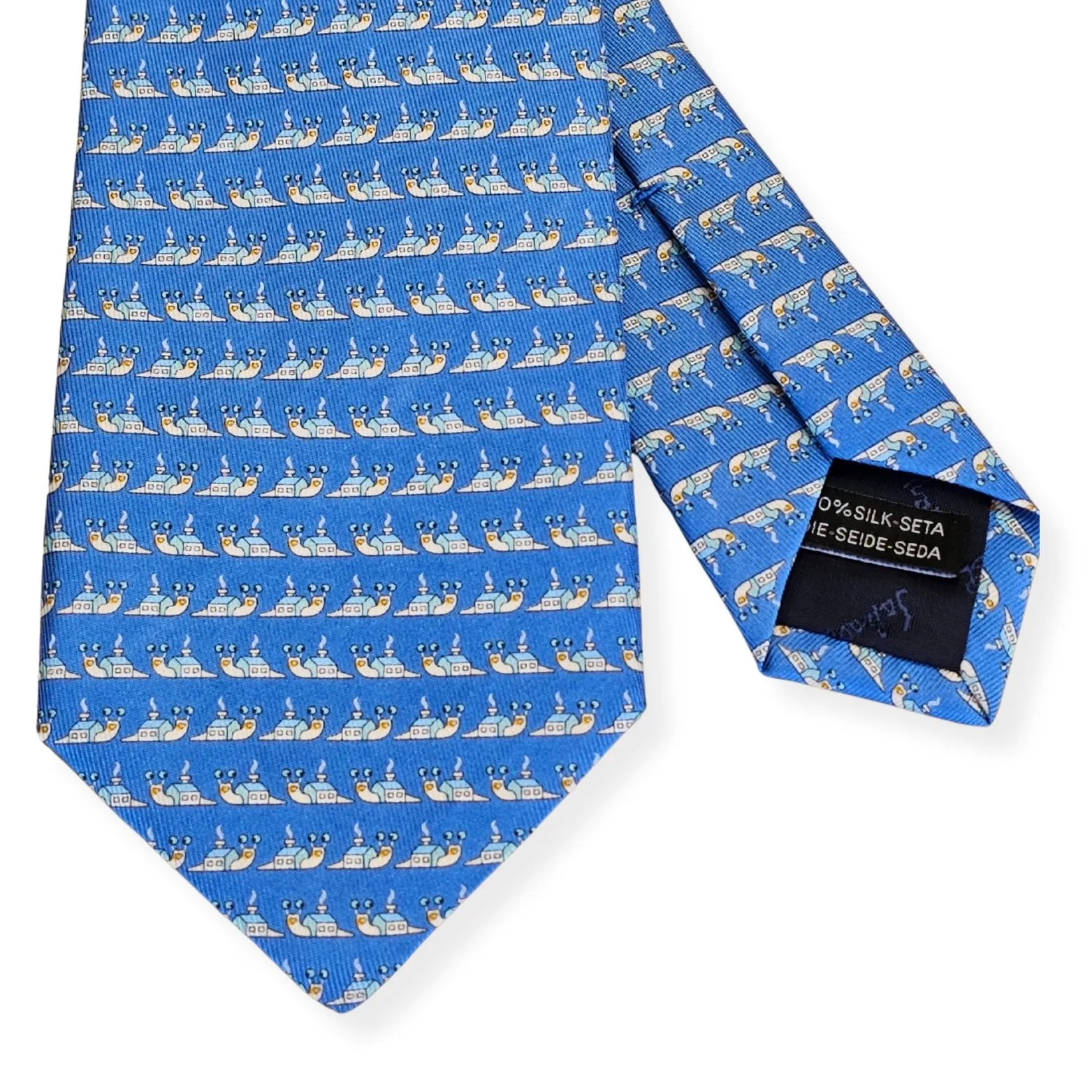 Ferragamo 4-Papillon Tie Snail