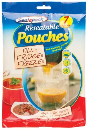 Fill It Fridge It & Freeze It Bags 7 Pack