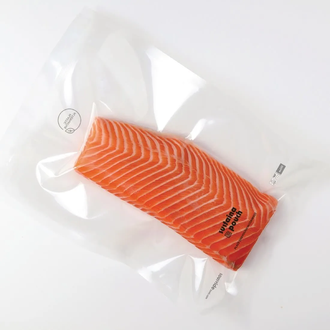 FS101 Sous Vide Compostable Vacuum Pouches 200 x 300 80MU (Pack 200)